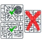 Warhammer 40K Space Marines Ultramarines Roboute Guilliman Spare Parts Sprues