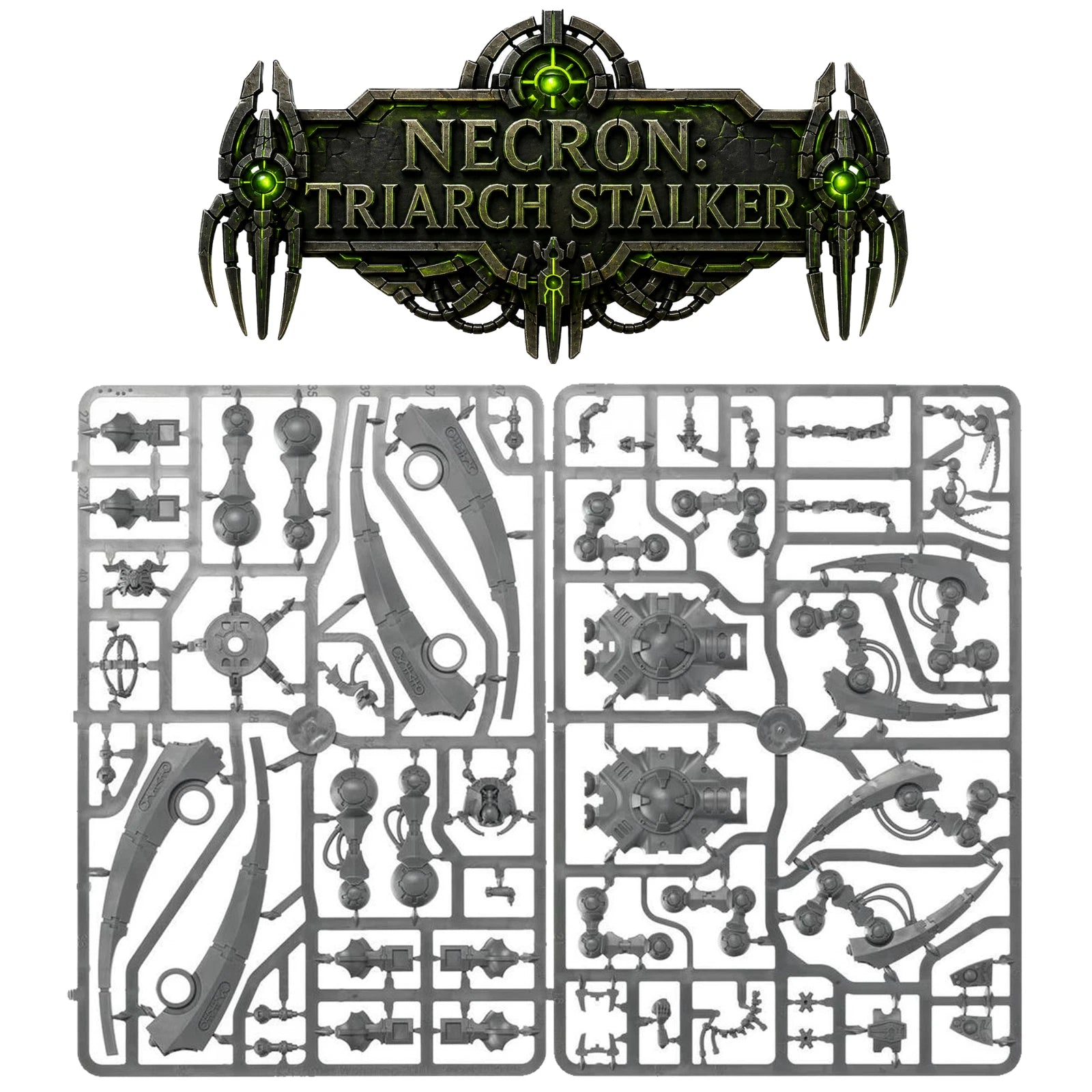 Warhammer 40k Necron Triarch Stalker Sprues Spare Parts - New