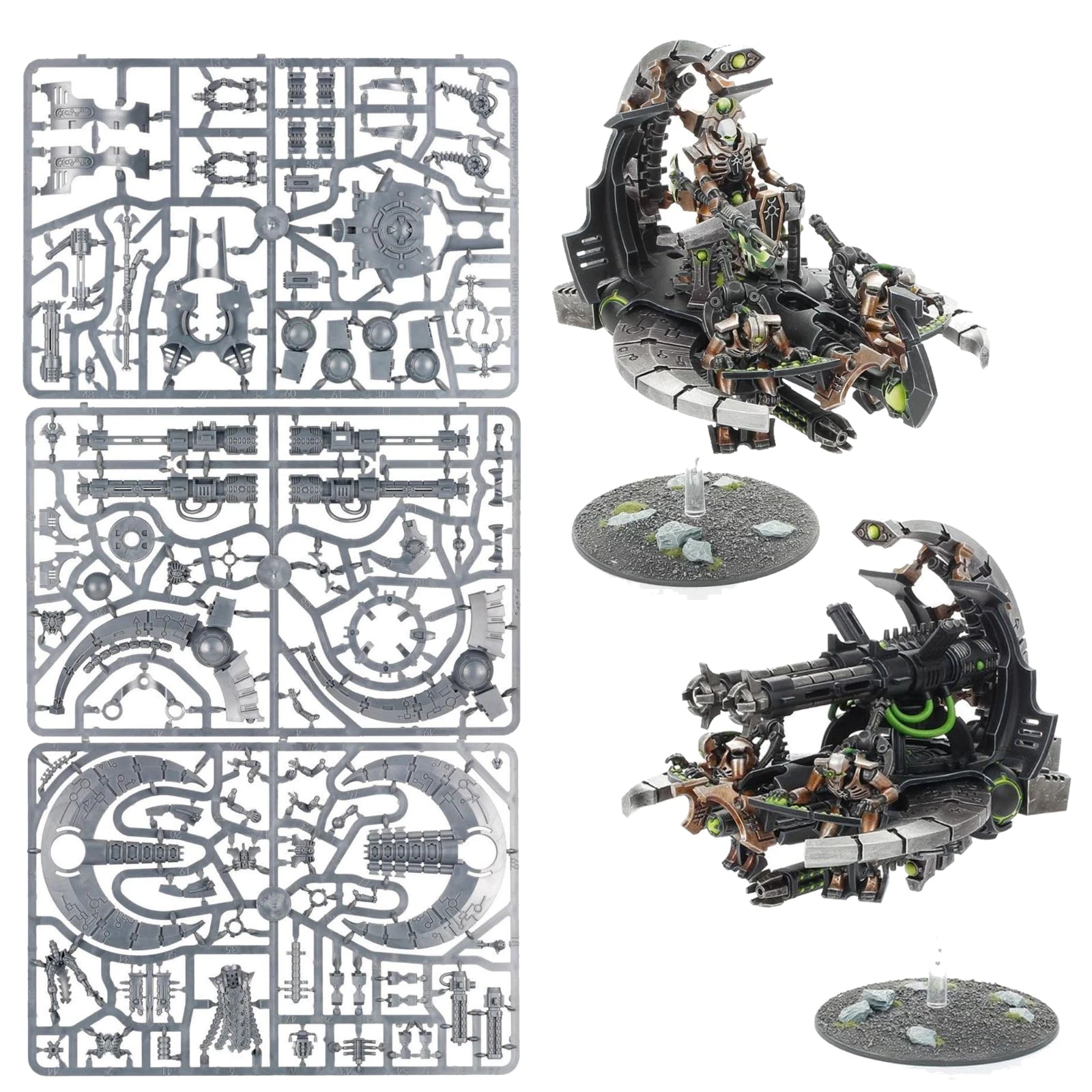 Warhammer 40k Necron Catacomb Command Annihilation Barge - New - No bases
