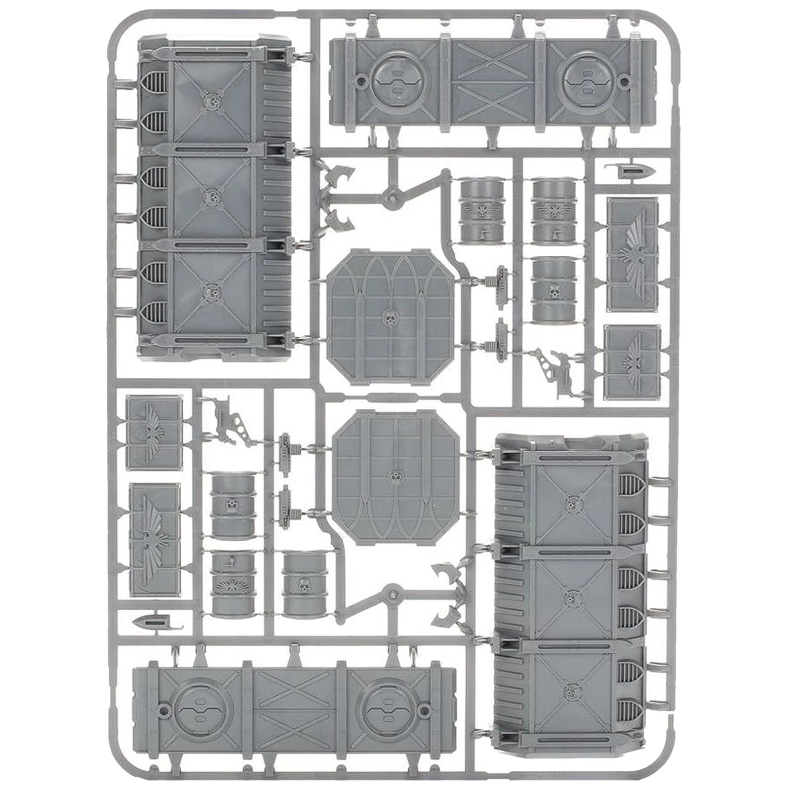 Warhammer 40k Battlezone: Manufactorum Munitorum Armoured Crate Terrain Building