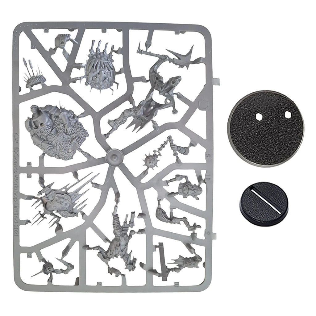 Warhammer Age of Sigmar Orruks Kruleboyz Killaboss with Stab Grot New on sprue