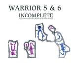 Warhammer 40k Necron Warriors x 4 & Scarabs Swarm x 1 - New on Sprues