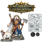 Warhammer Sigmar Stormcast Eternals Lord-Imperatant with Gryph-hound New £27 RRP